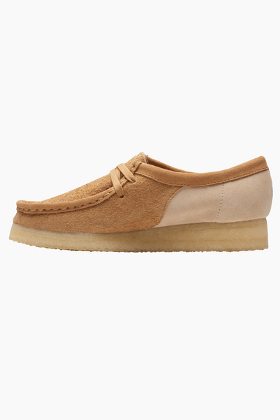 Wallabee. D - Mid Tan Combi - Clarks
