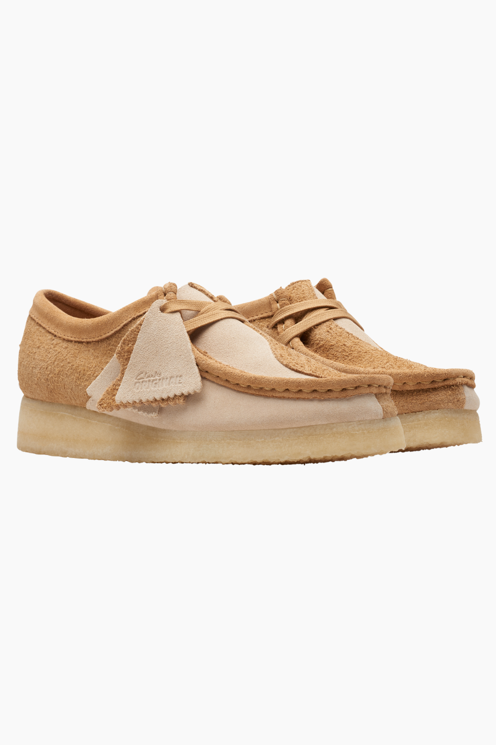 Wallabee. D - Mid Tan Combi - Clarks