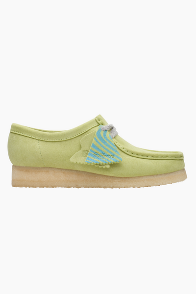 Wallabee. D - Pale Lime Suede - Clarks