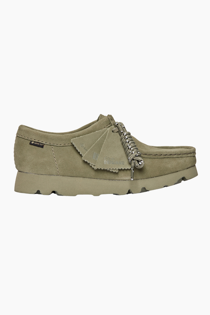 Wallabee.GTX D - Khaki/Green Sde - Clarks