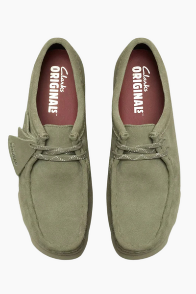 Wallabee.GTX D - Khaki/Green Sde - Clarks