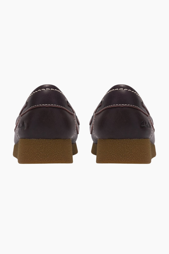 WallabeeEVOSea D - Dark Brown Leather - Clarks