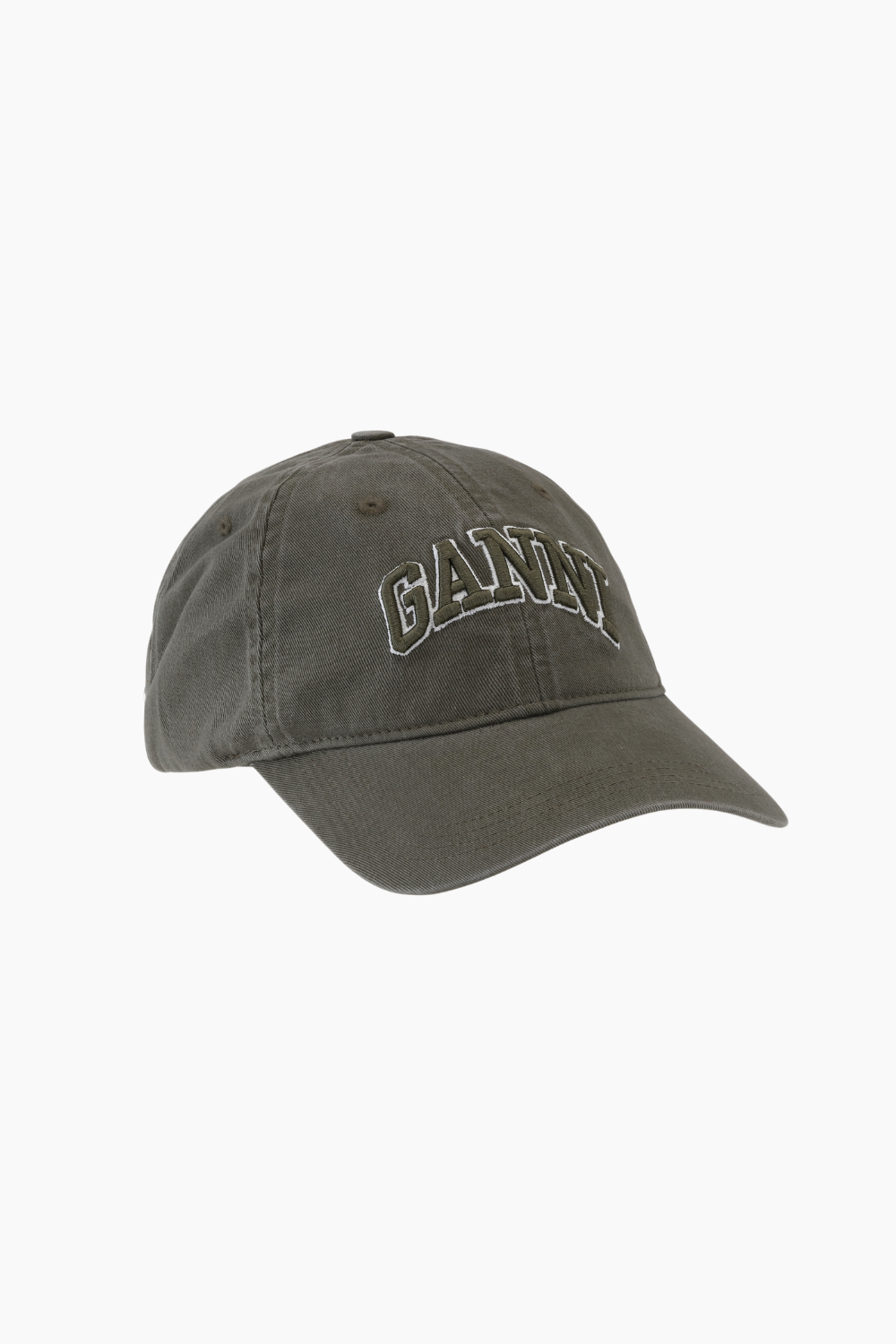 Washed Cotton Canvas Cap A6899 - Kalamata - GANNI