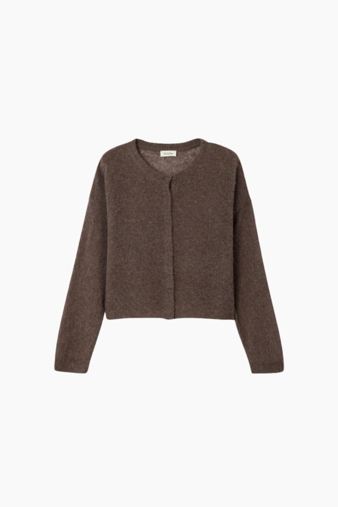 Cardigan Bodyrow - Hedgehog Melange - American Vintage