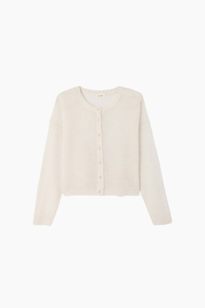 Cardigan Bodyrow - Polaire Chine/Polar Melange - American Vintage