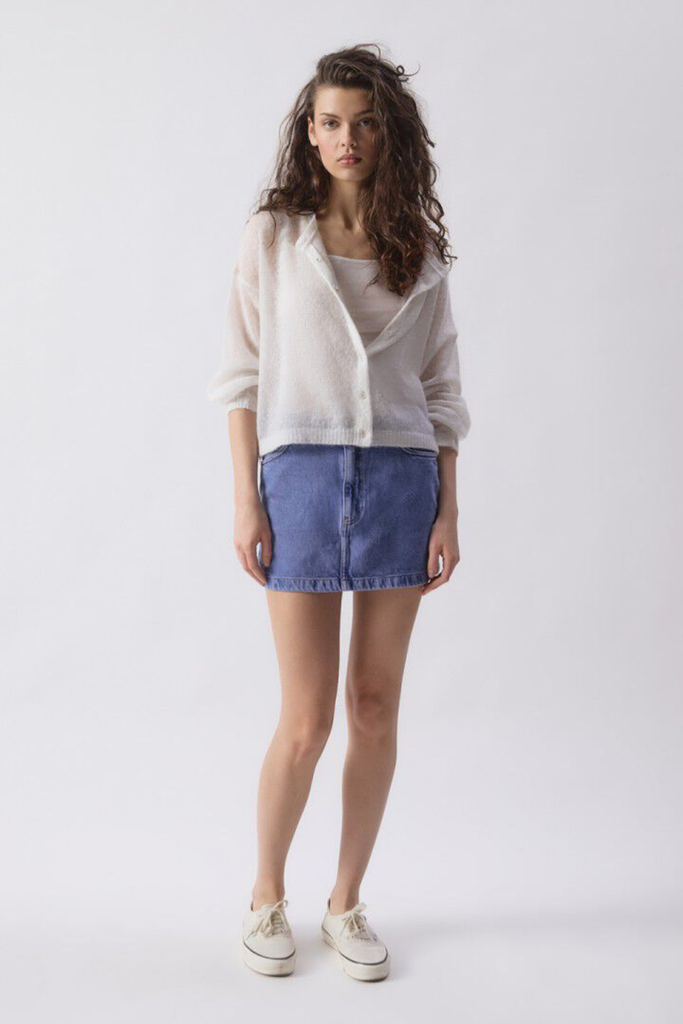 Cardigan Bodyrow - Polaire Chine/Polar Melange - American Vintage