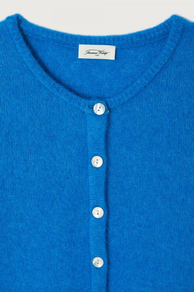 Women's Cardigan Vitow - Curacao Melange - American Vintage