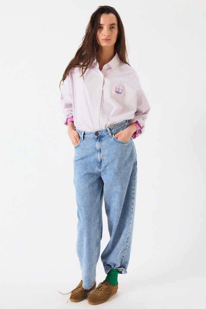 Women's Shirt Soabird - Soft Stripes - American Vintage
