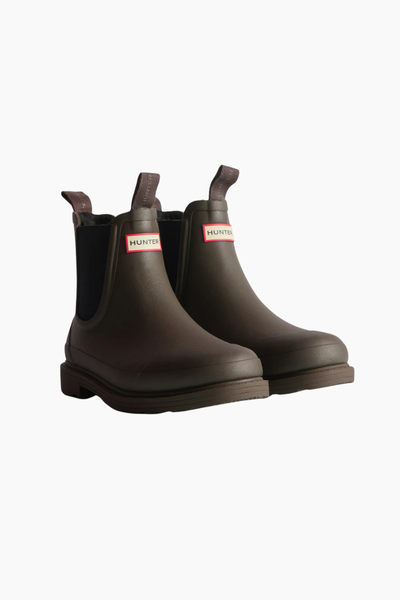 Womens Elements Chelsea Insulated Boot - Chocolate Brown - Hunter