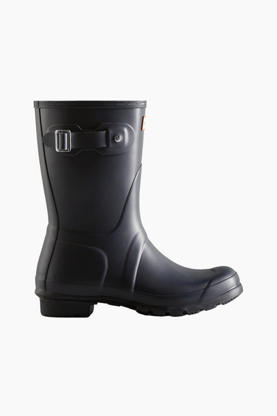 Womens Original Short Boot - Black - Hunter-1