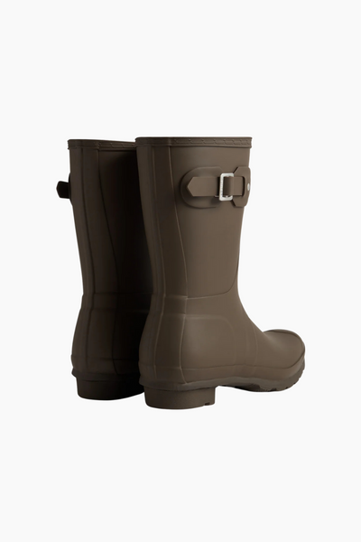 Womens Original Short Boot - Chocolate Brown - Hunter-2