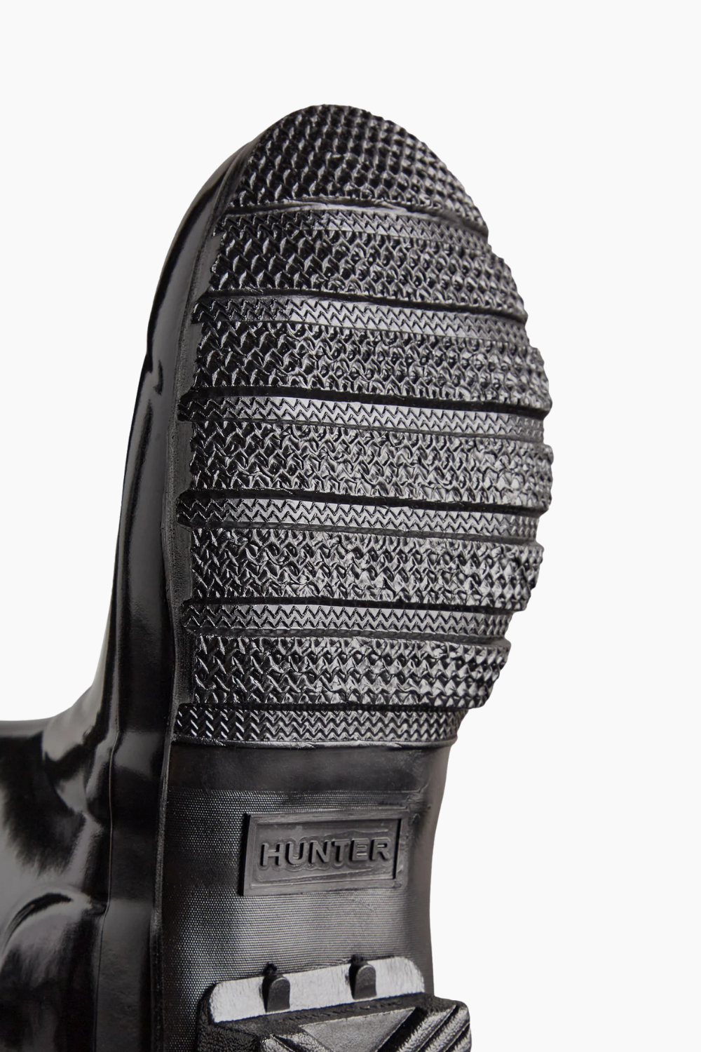 Womens Original Tall Gloss Boot - Black - Hunter-3