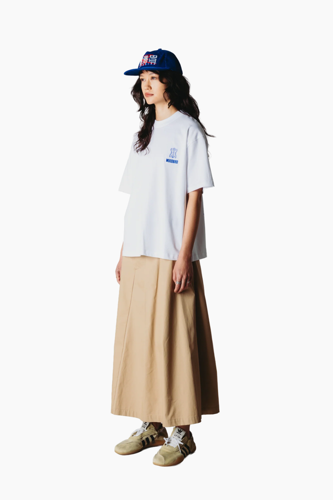 Woodbird WBBalo Tiger Tee - White - Woodbird