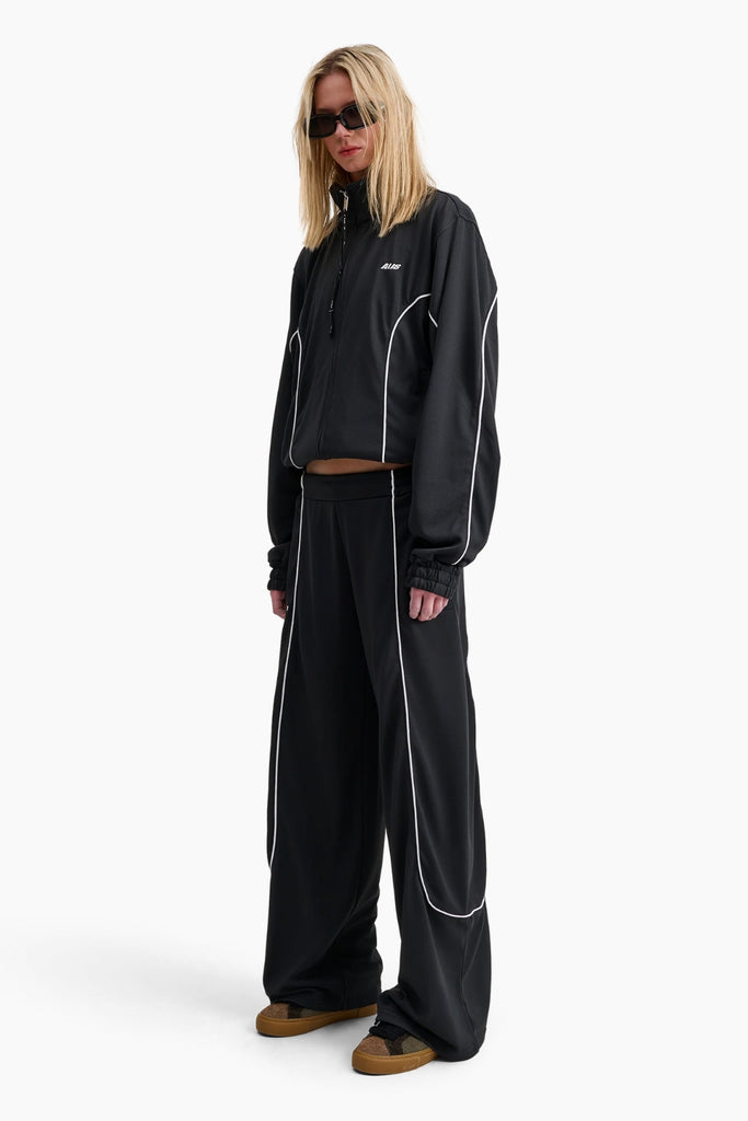 Yago Tony Fit Track Pants - Black/Black - ALIS