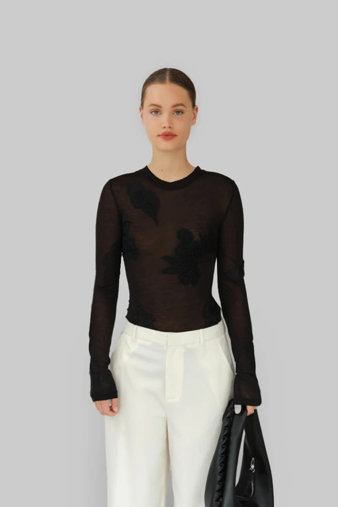 Ziva Top - Black - OpéraSPORT