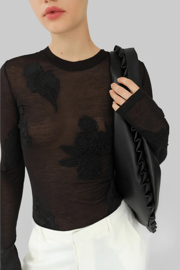 Ziva Top - Black - OpéraSPORT