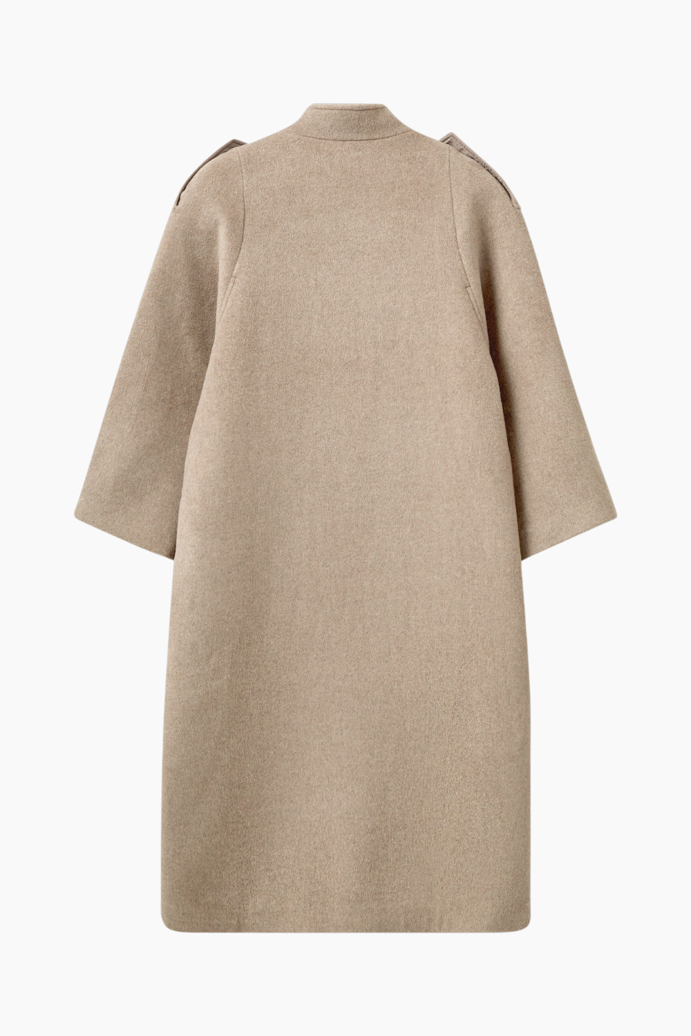 Aunty Coat - Brown Melange - H2O Fagerholt