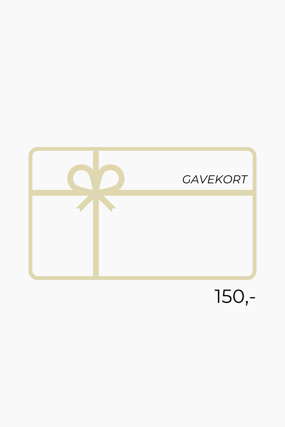 QNTS Presentkort 150 DKK