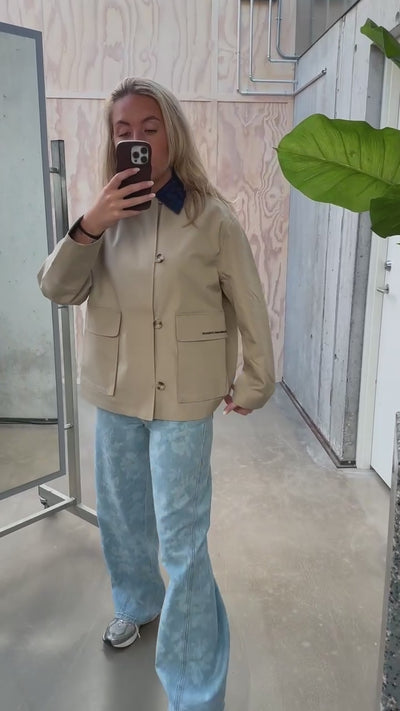 Cotton Tech Daisy Jacket - Trench Coat - Mads Nørgaard-6