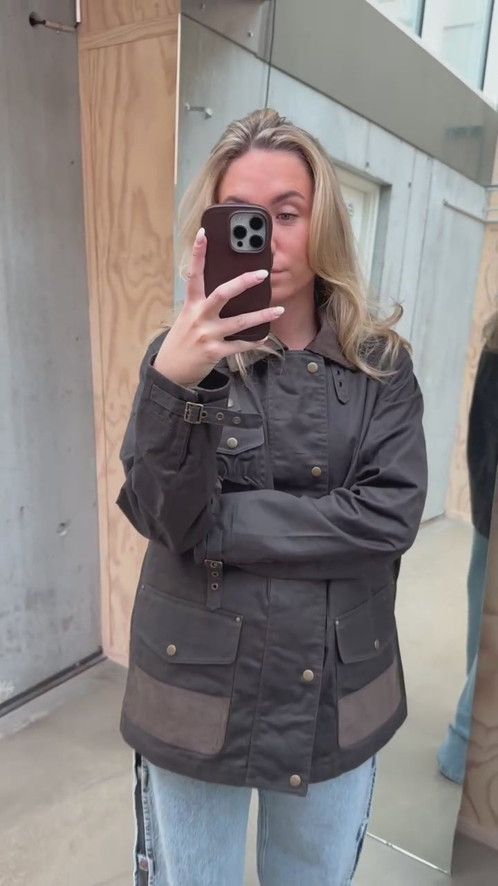 Airport Jacket - Ibex Brown - H2O Fagerholt-8