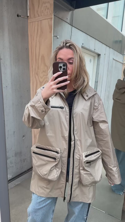 Tech3 Rain Coat - Sand - H2O Fagerholt-7