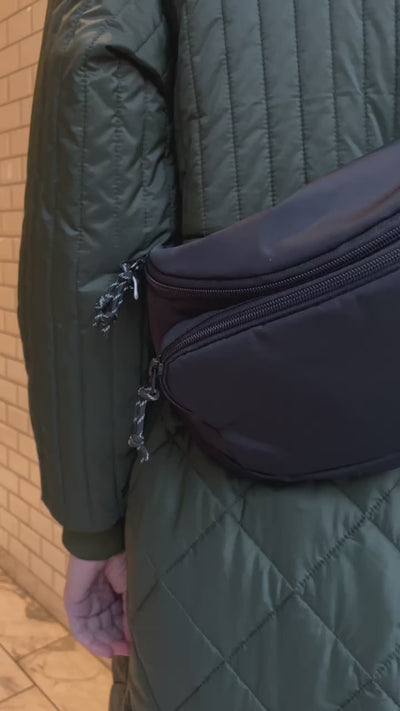 Tian Coco Bum Bag - Black - Mads Nørgaard