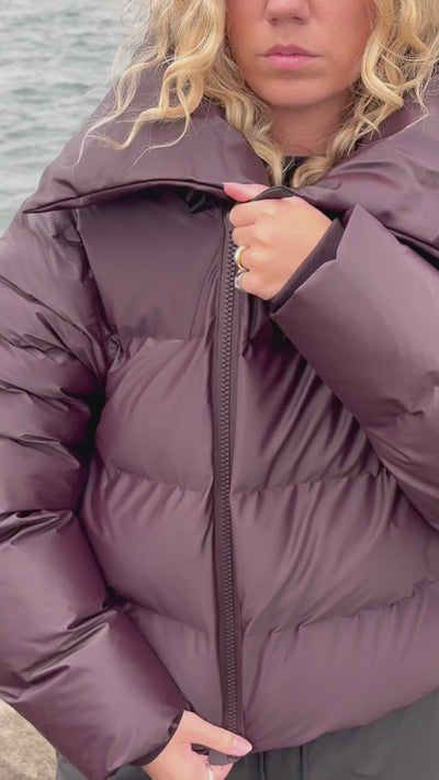 Alta Vision Short Puffer Jacket W3T3 - Depth - Rains