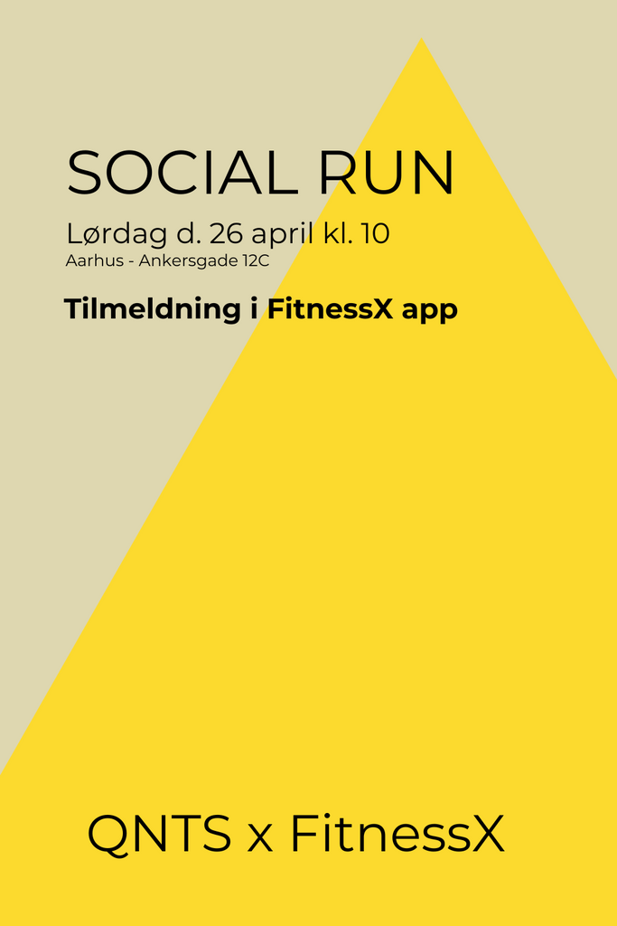 QNTS x FitnessX Social Run (brød & drikkedunk fra Mads Nørgaard)