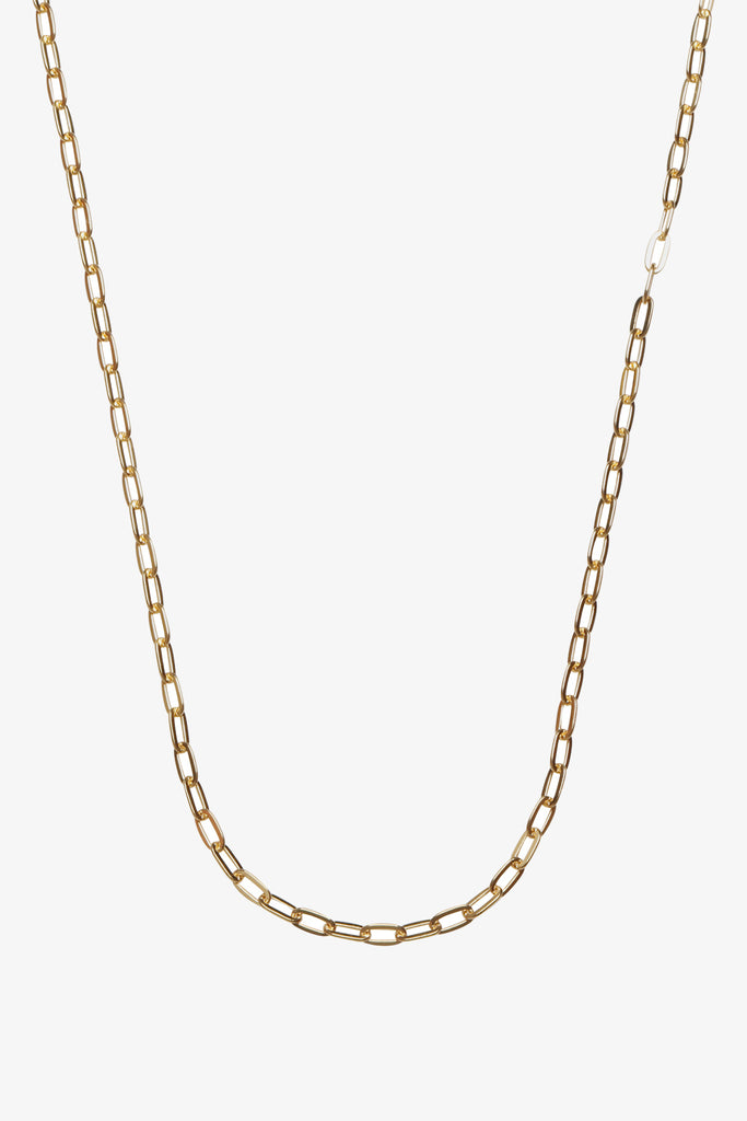 Big Chunky Pendant Chain - Guld - Stine A