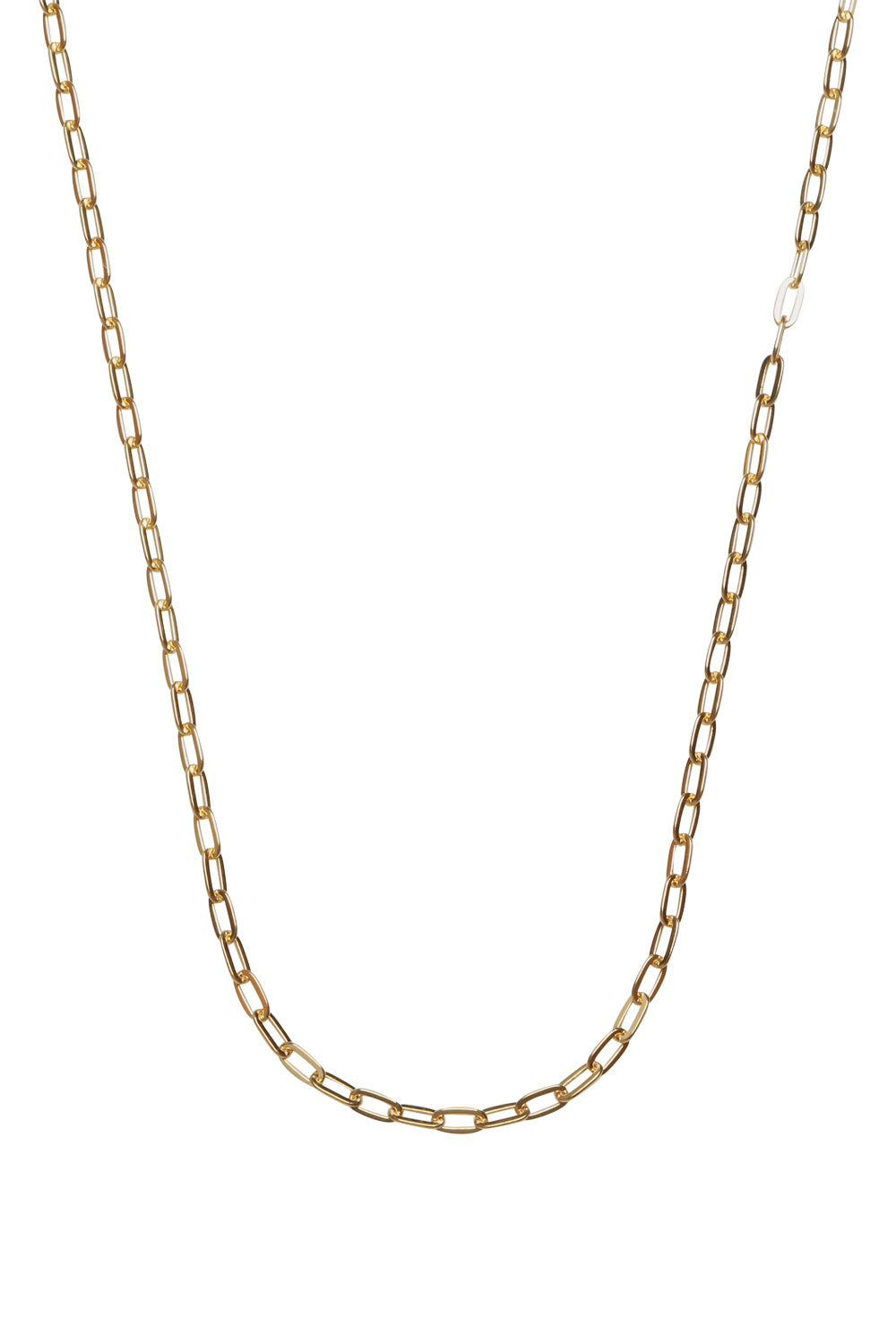 Big Chunky Pendant Chain - Guld - Stine A