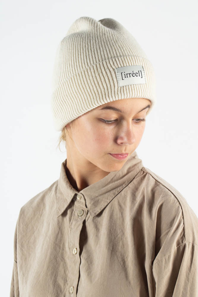 Akeelah Wool Beanie - Cream - irréel