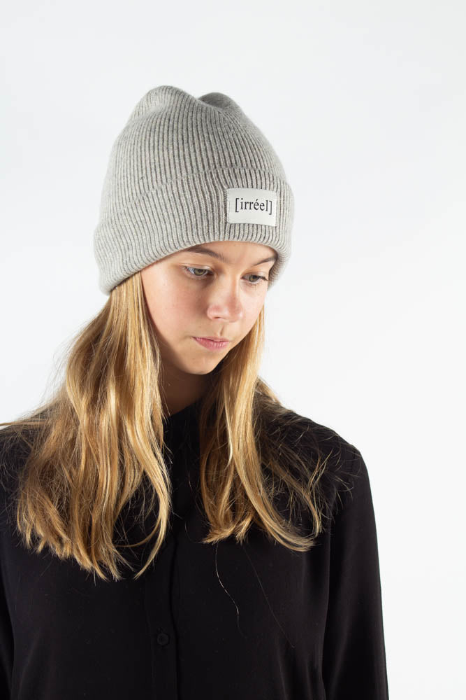 Akeelah Wool Beanie - Grå - irréel