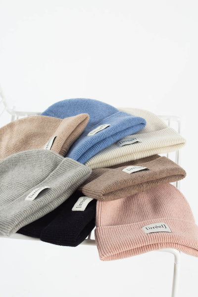 Akeelah Wool Beanie - Grå - irréel