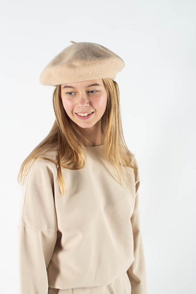 Candice Beret - Beige - irréel