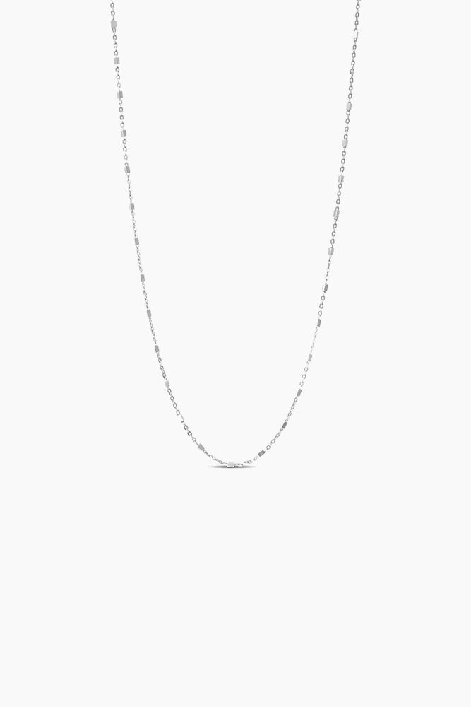 ELVA Halsband - Silver - Emalj