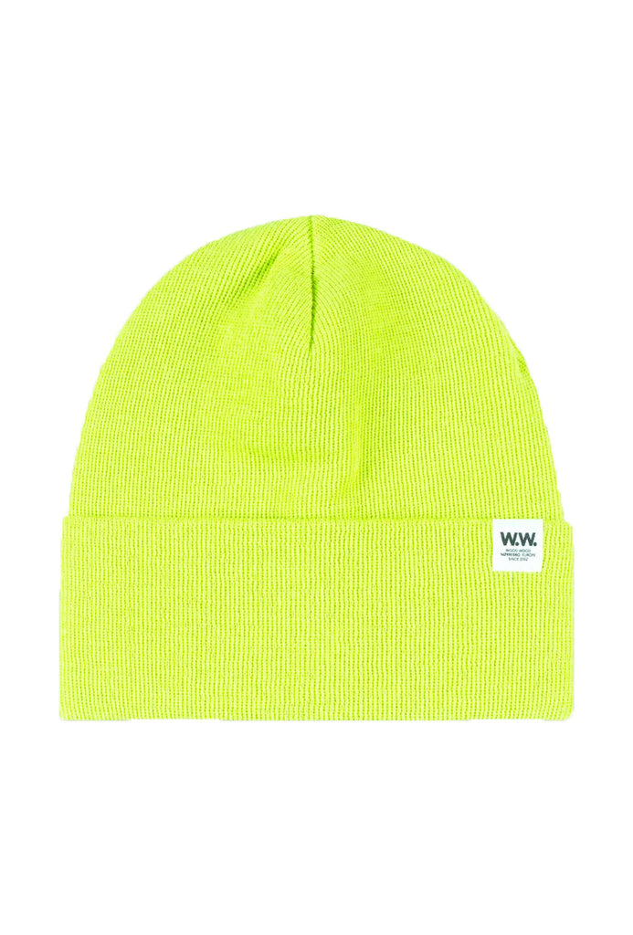 Gerald Tall Beanie - Ljusgrön - Wood Wood