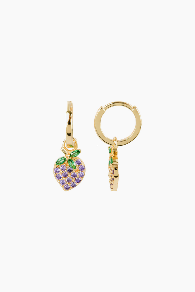 Clover earring mini - guld - Sui Ava