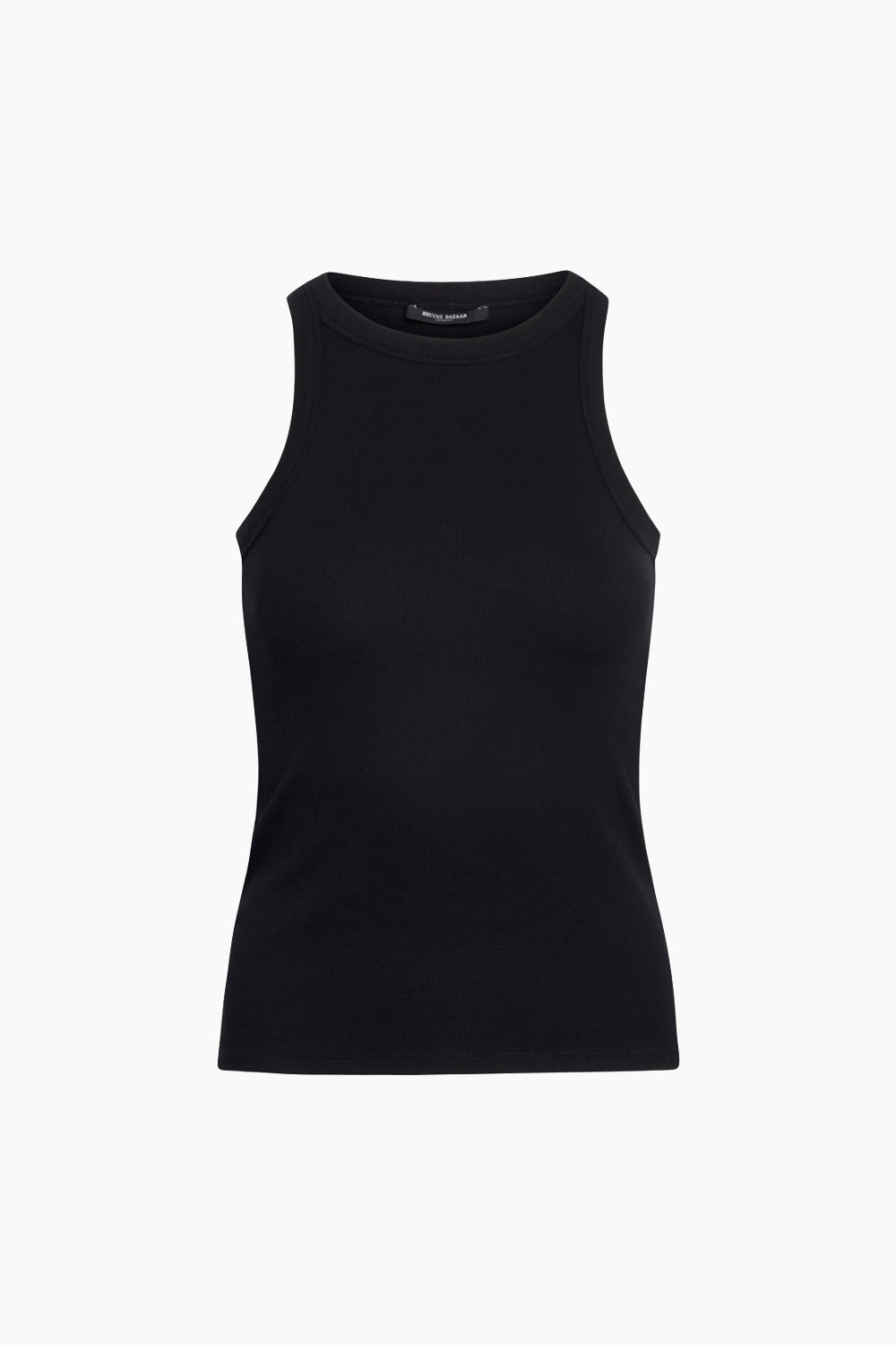 Katy Rib Tank Top - Black - Bruuns Bazaar