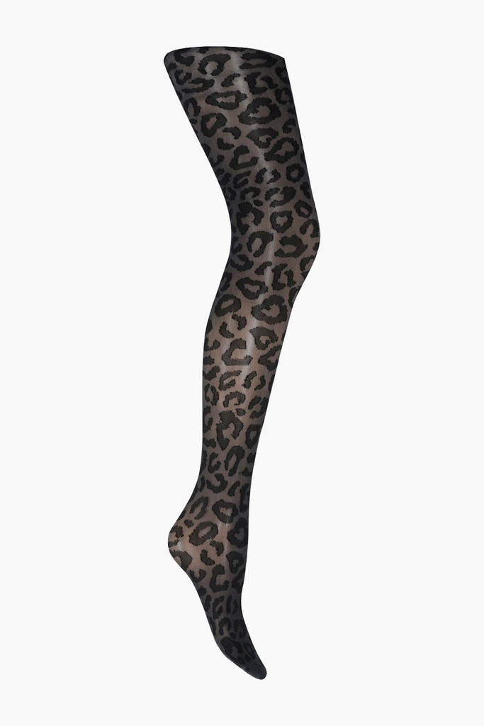 Leopard PH PantyHose - Antracit 5325 - Sneaky Fox