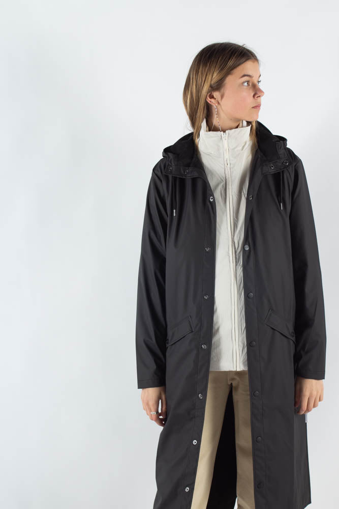 Longer Jacket - Black - Rains