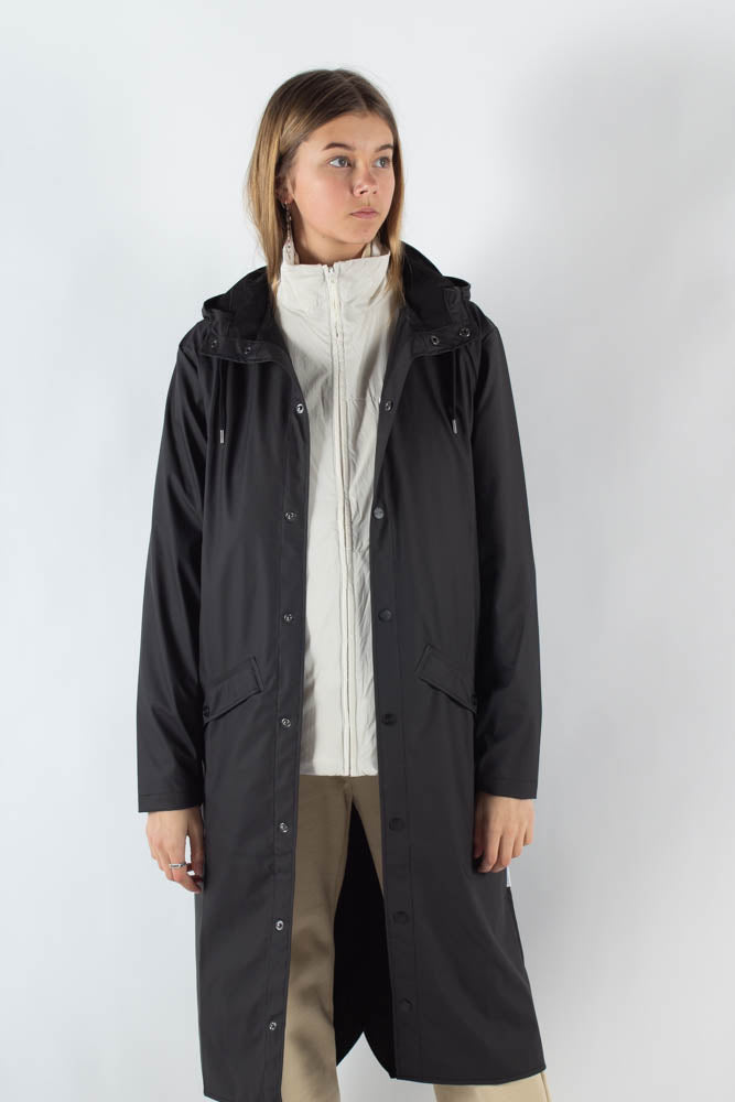 Longer Jacket - Black - Rains