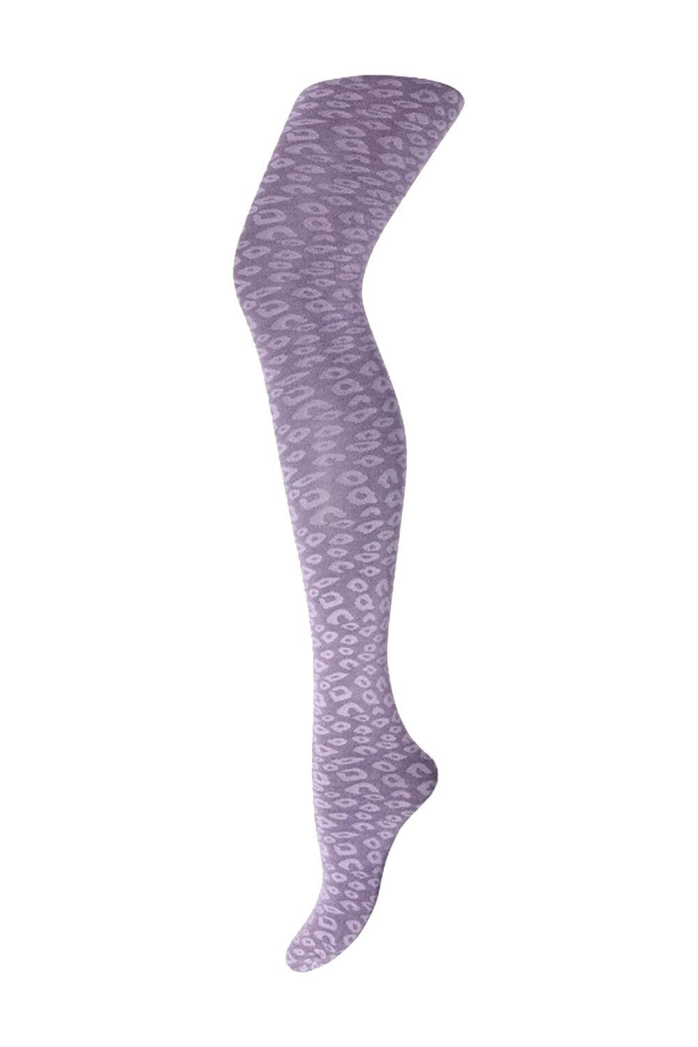 Mac Leopard Pantyhose - lavendel - Sneaky Fox