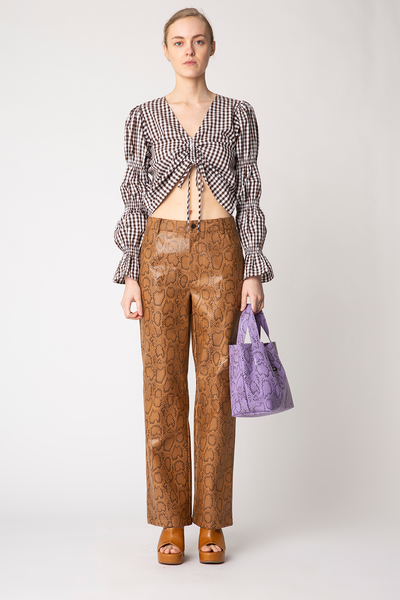 Jocelynrs klänning - brun - Résumé