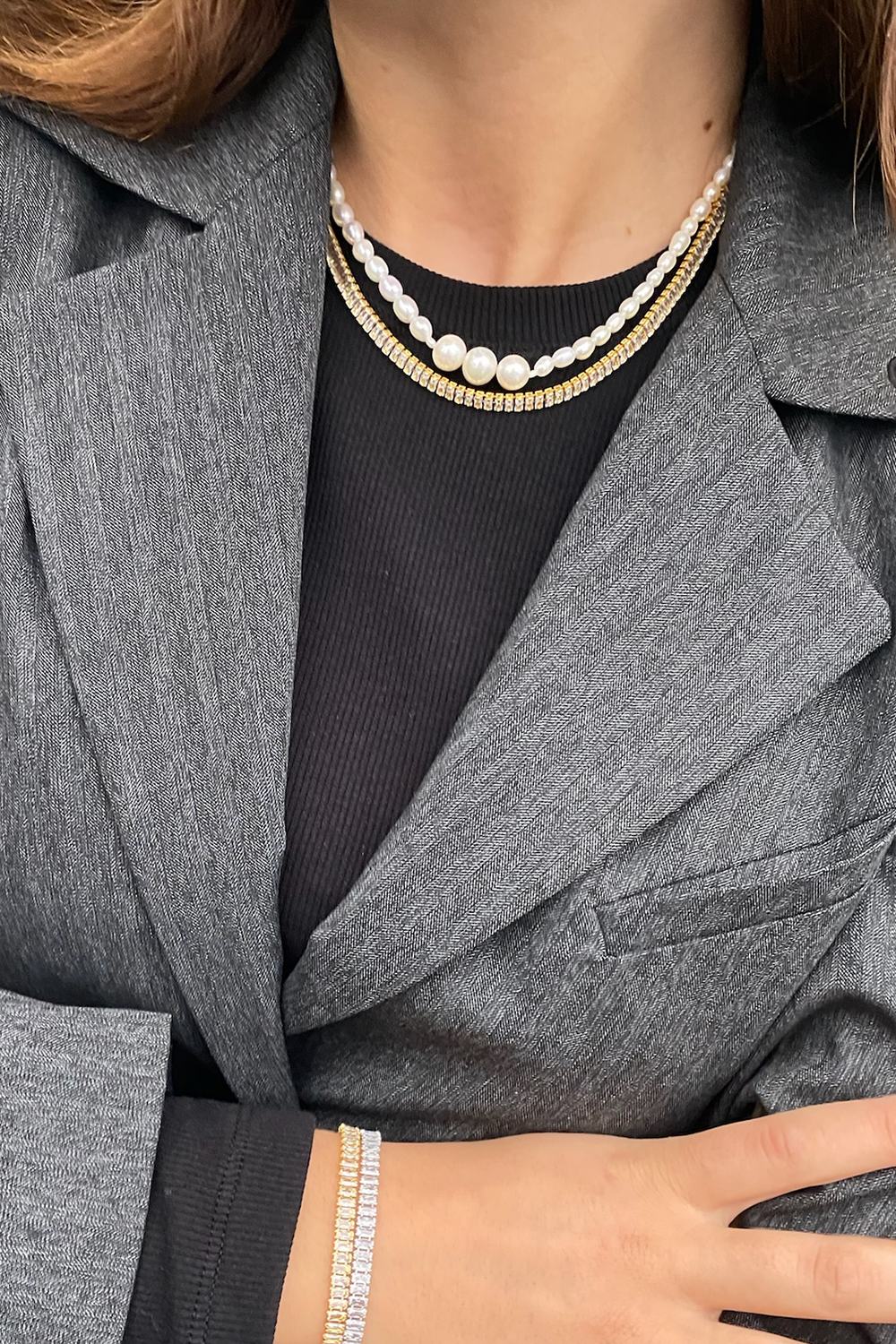 Cloud Halsband - Guld - Sorelle