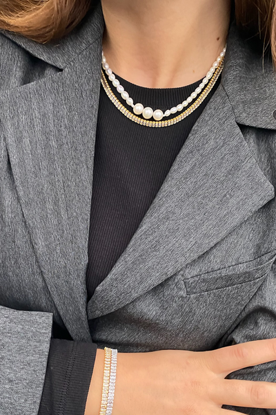 Cloud Halsband - Guld - Sorelle