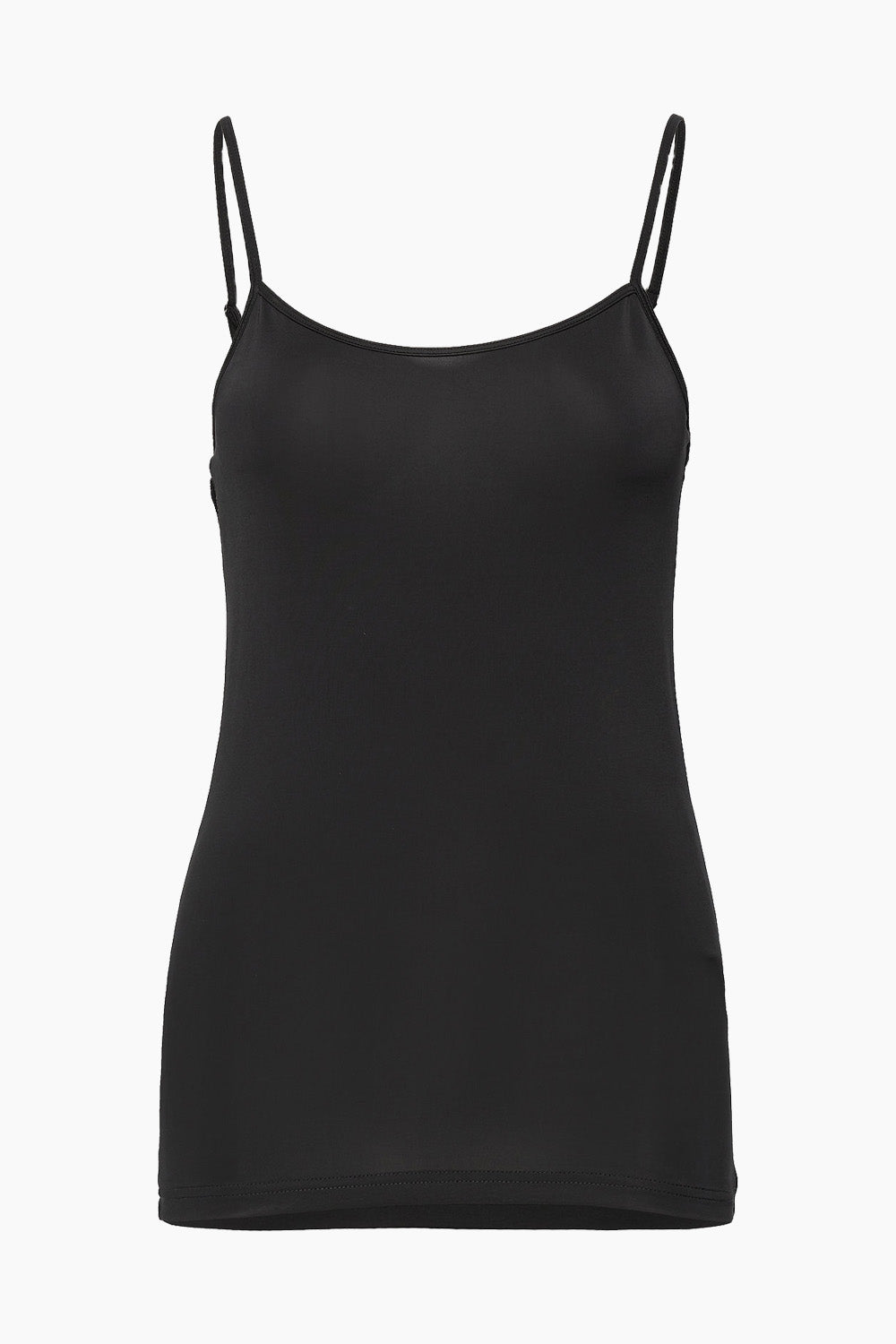 Katy Rib Tank Top - Svart - Bruuns Bazaar