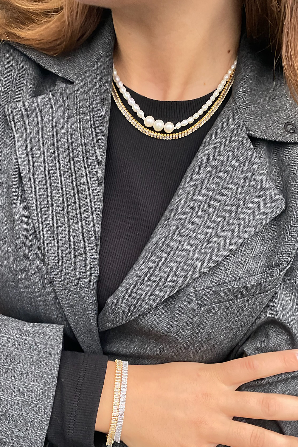 Cloud Halsband - Guld - Sorelle