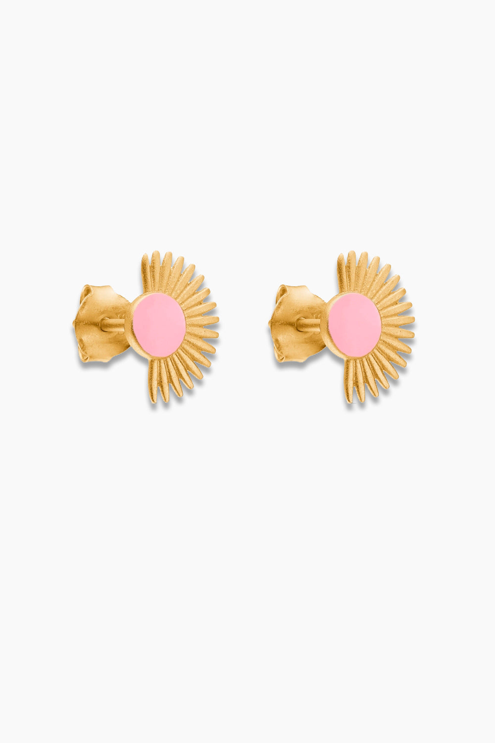 Soleil Stud - Rose - Enamel