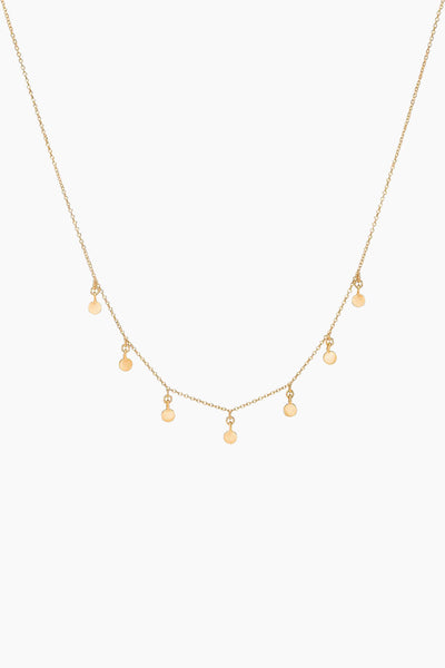 Raindrops Choker - Gold - ENAMEL