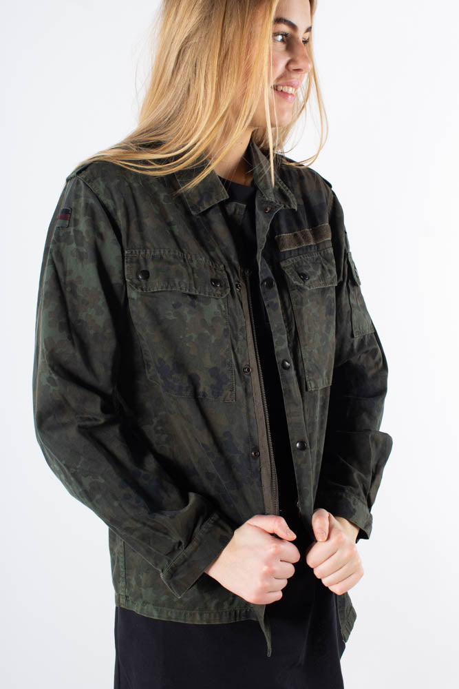Vintage Army Jacket - grön - QNTS